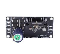 Bewinner Módulo de Fuente de Alimentación Regulada Lineal de bajo Ruido de 12 V, Accesorio de Placa de Desarrollo para Sistemas de Sonido y Prototipos Electrónicos, PCB LT3042 de Alta Precisión