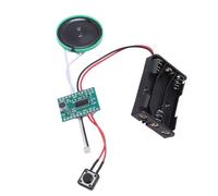 Bewinner Módulo de Grabadora de Sonido, Control de Luz de Luz Activado Módulo de Chip de Sonido de Voz Grabado, 4 Minutos de Salud de Bricolaje Grabación de Música de Voz para la Caja de