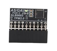 Bewinner Módulo de Plataforma de Confianza, Chip de Seguridad TPM 2.0, Interfaz LPC de 20 Pines, Placa de Cifrado para DDR4 Añadir a la Placa Base Optimizada