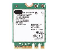 Bewinner Módulo de Red Inalámbrica, Tarjeta de Red Inalámbrica WiFi 6 de Banda Dual de 3000Mbps, Tarjeta WiFi Inalámbrica M.2 NGFF 802.11 AX Protocol BT5.2 para Impresora Portátil