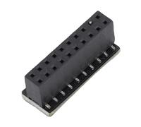 Bewinner Módulo de Seguridad de Cifrado TPM2.0 de 20 Pines y 1 Pin para Placa Base, con Tarjeta Remota TPM de Pines, Compatible con 10 y 11, Cifrado AES.