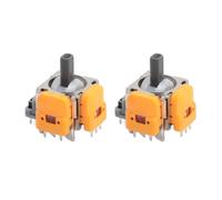 Bewinner Módulo de Sensor de Joystick Analógico 3D Rocker Premium, 2 Piezas de Repuesto para Controlador, Corrige Deriva y Falta de Respuesta, Construcción de Metal y ABS