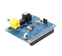 Bewinner Módulo de Tarjeta de Sonido HiFi para RasPi 2 B Chip WM8804G con Interfaz I2S, Salidas SPDIF Ópticas y AV Coaxiales, Diseño PCB Chapado en Oro