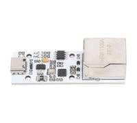 Bewinner Módulo Serie a Ethernet CH9120, Servidor de Puerto Serie USB a RJ45, Velocidad de Baudios de 300-921600bps, Alimentación de 5 V con Interfaz Tipo C, Admite Modos Cliente/Servidor/UDP