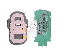 Bewinner Módulo Transmisor de Cargador Inalámbrico 5V 2A 3 Bobinas DIY Placa de Circuito de Carga Inalámbrica para Teléfonos Estándar, Base de Almohadilla de Transmisor de Carga Rápida de Triple