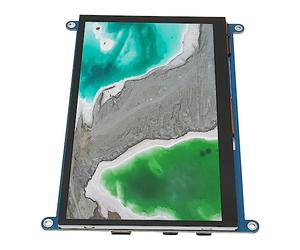 Bewinner Monitor de Pantalla Táctil, Monitor de Pantalla LCD IPS USB de 7 Pulgadas 1024 × 600, Monitor Portátil USB HDMI Pantalla Capacitiva Pi para 4 3 2 1 (Módulo de Pantalla)