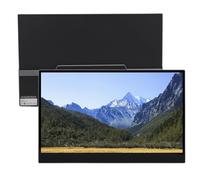 Bewinner Monitor Portátil de 15,6 Pulgadas, Pantalla Táctil IPS FHD de 2,5 K, Monitor Portátil de Viaje Ultradelgado con Soporte, Pantalla Externa USB C HDMI para PC, Teléfono y Mac