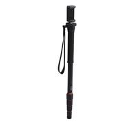 Bewinner Monopié para Cámara de 64,2 Pulgadas, monopié de Viaje Extensible de Aleación de Aluminio de 5 Secciones para Cámaras DSLR y de Acción, Carga de 5 Kg con Clamp/Holder para Teléfono y Punta