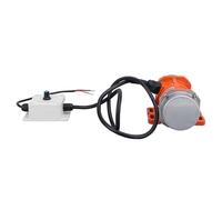 Bewinner Motor Vibrador de Hormigón DC 12 V 4000 RPM sin Escobillas - Motor Vibratorio Eléctrico de Aleación de Aluminio IP65 de 60 W con Controlador de Velocidad para Agitador, Mesa Vibratoria y