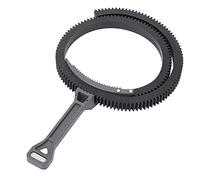 Bewinner Palanca de de Enfoque de Seguimiento de Zoom Ajustable con Anillo de Engranaje para Videocámara con Cámara DSLR, de Enfoque Duradero de Plástico para Lentes de 46 Mm a 110 Mm, Módulo de