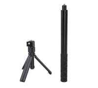 Bewinner Palo Selfie y Trípode para X4 X3 One X2 One X RS, Palo Selfie Extensible de Aleación de Aluminio de 120 Cm para Accesorios de Cámara de Acción 360