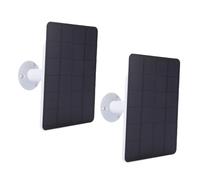 Bewinner Panel Solar de 10 W para Cámara de Seguridad Ring Carga Eficiente IP65 a Prueba de Agua con Cable de 9,8 Pies para Cámaras con Batería Recargable