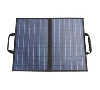 Bewinner Panel Solar Portátil de 80 W 12 V con Ajuste de ángulo, Panel de Silicio Policristalino Plegable, 2 USB 1 Tipo C 1 Puerto CC Kit de Cargador Solar para Acampar Al Aire Libre Senderismo