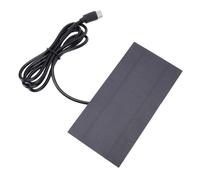 Bewinner Panel Solar USB 1.2W Cargador Portátil de Alta Eficiencia para Uso de Emergencia Silicio Monocristalino 120x60mm