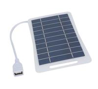 Bewinner Panel Solar USB Portátil |Silicio Monocristalino de Alta Eficiencia, Diseño Compacto de 9 X 16,5 Cm para Teléfonos/tabletas/cámaras, Ideal para Acampar y Usar Al Aire Libre