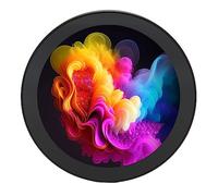 Bewinner Pantalla LCD Táctil Redonda DSI de 4 Pulgadas,Pantalla Táctil de Vidrio Templado de 10 Puntos IPS de 720x720,Ángulo de Visión de 170 Grados de Aleación de Aluminio para Pantalla