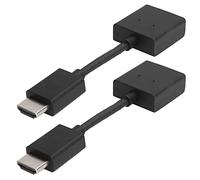 Bewinner Paquete de 2 Cables de Extensión HDMI Macho a Hembra, Cable Adaptador de Alta Resolución 4K para Proyector, Decodificador, TV Montado en la Pared, 19+1 Versión Estándar 2.0