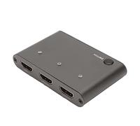 Bewinner para Interruptor HDMI 3 en 1 Salida, 4K 3x1 para Caja de Interruptores HDMI para 3 PC Share 1 Monitor, Transmisión de Alta Velocidad de 3 Gbps para Conmutador HDMI para