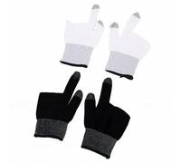 Bewinner para Juegos Móviles Mangas para Dedos para Juegos con Pantalla Táctil sin Costuras de Alta Sensibilidad para un Control Preciso, Diseño Liviano y Cómodo, 2 Colores Elegantes, Resistentes Al