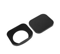 Bewinner Parasol Cuadrado de Metal, Pantalla de Lente de Aleación de Aluminio de 62 Mm con Interior con Acabado Mate, Tapa Negra Aterciopelada, para Lentes de 62 Mm de Diámetro