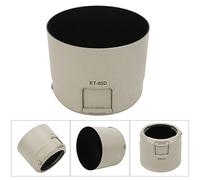 Bewinner Parasol ET-83D para EF 100-400 Mm F/4.5-5.6L IS II USM, Parasol de Plástico Blanco para Retroiluminación y Fotografía Nocturna, Protección contra Arañazos