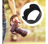 Bewinner Parasol EW-53 para M10 EF-M 15-45 Mm F/3.5-6.3 SM, Parasol de Plástico para Lente de Cámara para Evitar Neblina y Deslumbramiento en Retroiluminación, Luz Lateral, Flash, Fotografía Nocturna,