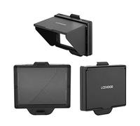Bewinner Parasol LCD y Protector de Pantalla para Cámara DSLR D810 D800, Diseño Emergente Plegable Que Elimina el Deslumbramiento, Impermeable y Resistente a los Arañazos
