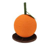 Bewinner Pelota Rascadora para Gatos, Juguete de Yute con Forma de Naranja para Gatos, Juguete Decorativo para Ejercicio para Salón o Dormitorio, Diseño Compacto con Bordes Seguros