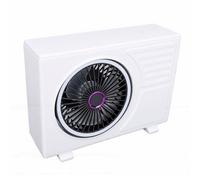 Bewinner Pequeño Ventilador de Escritorio USB con Luz, Batería Recargable de 1200 MAh, Ventilador de Mesa Portátil Silencioso y Potente para Viajes en Casa, Oficina, Mini de Escritorio Personal con