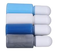 Bewinner Pigmento de Resina Epoxi, Tinte UV Coloreado de Alta Concentración para Fabricación de Joyas, Figuras de Fundición, Material Seguro, Juego de 4 Colores para Amantes de las Manualidades, 4 X