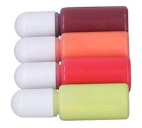 Bewinner Pigmento de Resina Epoxi, Tinte UV Coloreado de Alta Concentración para Fabricación de Joyas, Figuras de Fundición, Material Seguro, Juego de 4 Colores para Amantes de las Manualidades, 4 X