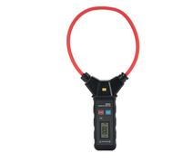 Bewinner Pinza Amperimétrica Flexible de Corriente CA 0-5000A 6000V LCD Retroiluminada, Bobina Flexible Digital Pinza Amperimétrica Grande con Retención de Pico, Antiinterferencias para Electricistas