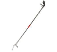 Bewinner Pinza de Serpiente de Acero Inoxidable, Atrapasueños Plegable con Autobloqueo, Herramienta de Manejo Segura de Serpientes de Largo Alcance para Granjeros de Serpientes