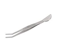 Bewinner Pinzas de Bonsái de Acero Inoxidable para Aflojar el Suelo en Macetas, Cabeza de Espátula de Luna Creciente, Pinzas Largas para Plantas para Eliminar Hojas Muertas, Malas Hierbas, Insectos,