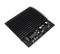 Bewinner Placa Amplificadora de Automóvil de 12 V, Placa Amplificadora de Subwoofer de Aleación de Aluminio de Alta Potencia de 600 W para Altavoz de Graves de Vehículo de 8 a 12