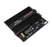 Bewinner Placa Amplificadora de Sonido para Coche de Alta Potencia de 600 W, Módulo Amplificador de Subwoofer de Aleación de Aluminio para Altavoces de 8 a 12 Pulgadas, de Audio de Alta