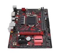 Bewinner Placa Base DDR4 de 2400MHz, Chip de Sonido M ATX 8 Canales, 32 GB de Capacidad Máxima, Soporte de la CPU de 6º Gen I7 I5 I5, Placa Base de Escritorio de Salida DVI de Salida DVI