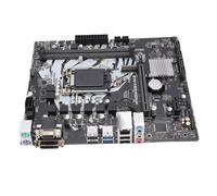 Bewinner Placa Base de Computadora, Placa Base de Computadora M.2 Compatible con LGA 1200 DDR4 2933 2666 2400 2133MHz, de de Doble Canal con Puertos Serial ATA