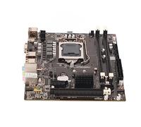 Bewinner Placa Base De Escritorio para H55, DDR3 Accesorios De Placa Base De Computadora CPU Integrado Chip De Pantalla Tipo De Placa Micro ATX para Core I7 I5 I3 para Pentium