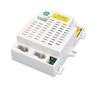 Bewinner Placa Base de la Caja de Control del Coche para Niños, Potencia de Salida de 25 A, Terminal de Alta Potencia Integrado, para Coches Eléctricos de Dos Personas, Plástico Resistente 1 Unidad