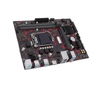 Bewinner Placa Base EX B365M V, Zócalo M ATX LGA 1151 para CPU de 9.ª y 8.ª Generación con 2 Ranuras DDR4, 4 Puertos III, Sonido Gigabit Ethernet Integrado de 8 Canales, para PC de