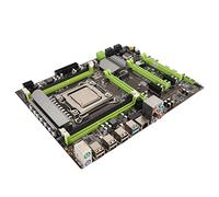 Bewinner Placa Base para Computadora X79T, Placa Base LGA2011, Placa Base para Juegos DDR3 DIMM, Placa Base de Escritorio PCIE NVME M.2 SATA para Computadora PC