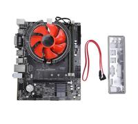 Bewinner Placa Base para I7 4770, Ventilador de la CPU, 8g DDR3, DVI, VGA, Ethernet, 5.1 Sonido, 4 Puertos 2.0, Potencia Estable, Placa Base de la Computadora de Escritorio