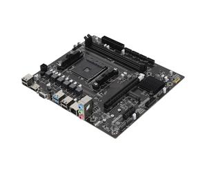 Bewinner Placa Base para Juegos A320 M ATX, PCB de Tecnología Avanzada Multifuncional con Protección de Hardware del Sistema para Soporte de CPU Ryzen5000