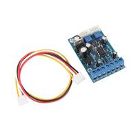 Bewinner Placa Controladora de Medidor VU, Medidor de Unidad de Volumen, Preamplificador, Módulo PCB de Controlador de Nivel DB de Audio, CA CC 12-15 V, Extensión de Detección de Pico, 3 W