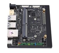 Bewinner Placa de Desarrollo Compatible con Orin NX Super Carrier PCB, Placa Base de Módulo AI con 5 Puertos USB, Ranuras M.2, Cámaras CSI, USB 3.2 Gen, RJ45, GPIO para Orin Nano