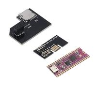 Bewinner Placa de Desarrollo Picoboot con Cable de Cinta Flexible FPC, Adaptador de Lector de Tarjetas de Micro Almacenamiento para Consola Retro GC DOL 001, Compatible con Modelos RPi