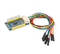 Bewinner Placa de Expansión IO Interfaz I2C 16 Puertos de E/S Compatibles con 4 Módulos, Conversión de Nivel Integrada Compatible con 3,3 V/5 V, Controlador LED de Corriente Constante Atenuación de