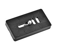 Bewinner Placa de Liberación Rápida de Montaje de Tornillo de 1/4 Pulgadas para Cámara SLR con Cabeza de Bola de Trípode Arca Benro, Placa de Tornillo Manual de Aleación de Aluminio Mecanizada CNC
