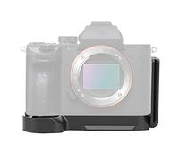 Bewinner Placa de Liberación Rápida en Forma de L de Aleación de Aluminio para Cámara sin Espejo A7 A7R A7S, Mecanizado con Precisión CNC, Diseño Hueco Liviano, Compatible con Interfaz AS Estándar